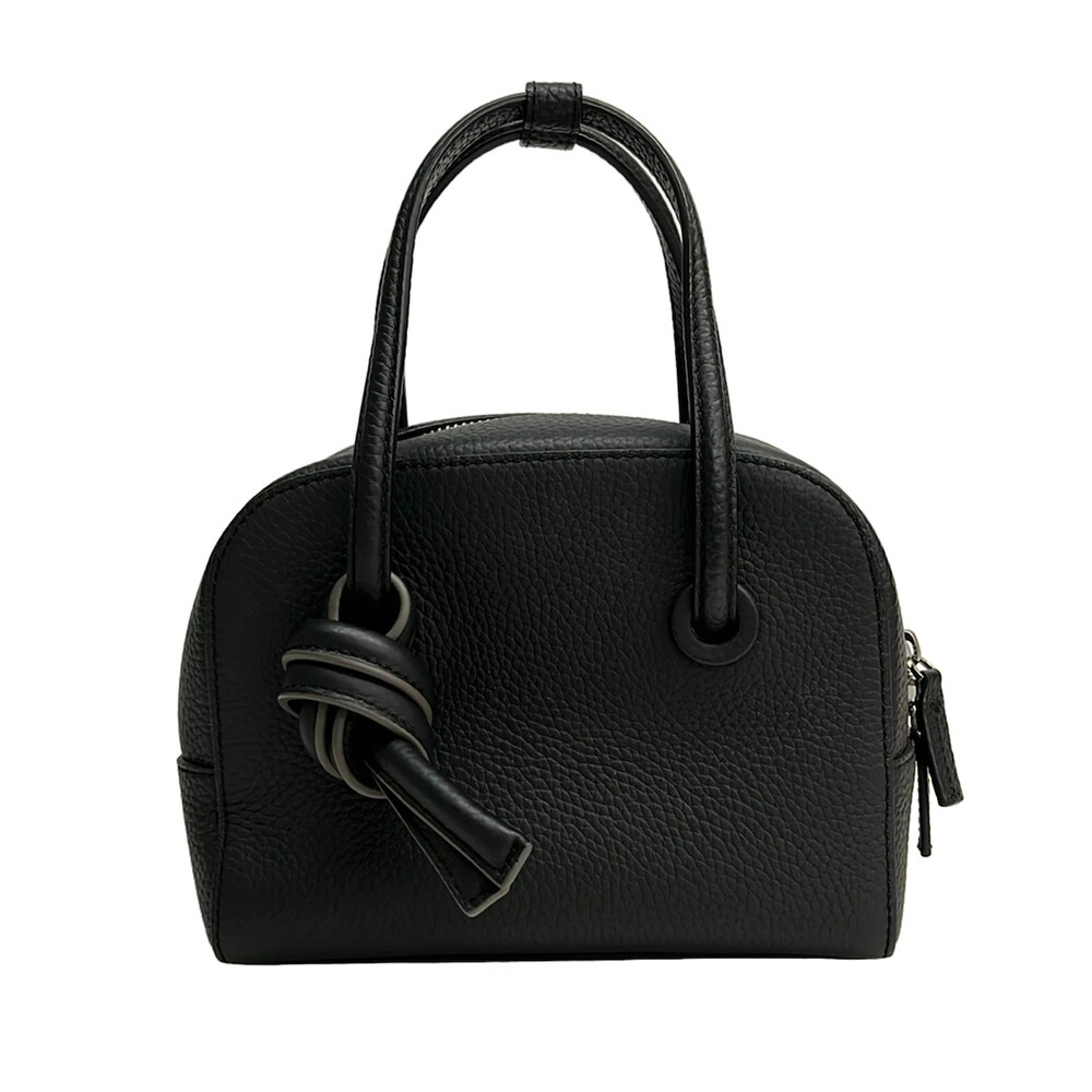 Vasic Apero Mini Black Leather Handbag #365481V50B